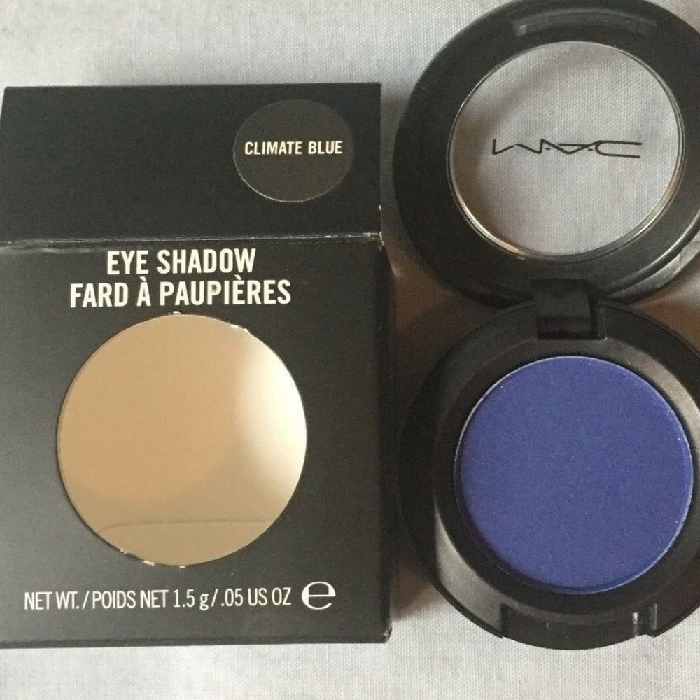 Last One! NIB MAC "CLIMATE BLUE" Eye Shadow - Picture 4 of 7